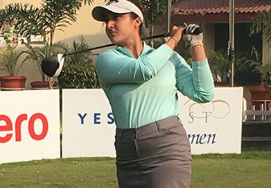 Ridhima finds form on the second nine, shoots 68 to be ninth in Germany