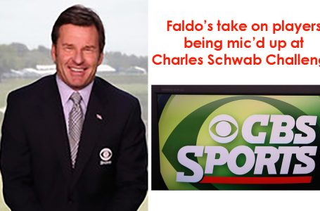 Faldo sees mic on players as an opportunity to give sponsors more