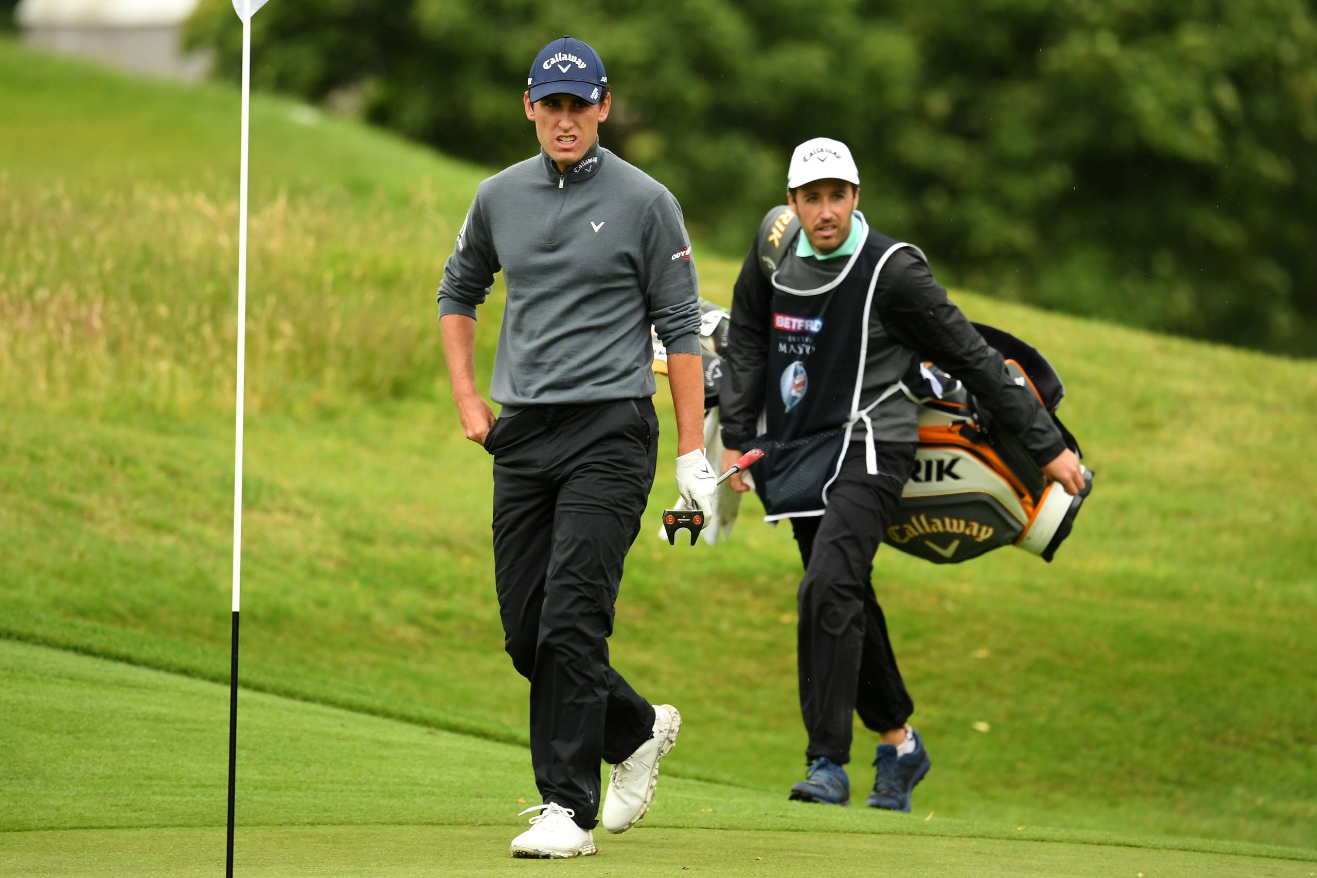 Paratore grabs halfway lead at British Masters; Harding in hot chase
