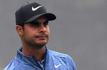 Sharma slips with double bogey on last hole in the first round in Korea