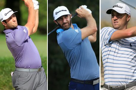 Rahm catches up with Dustin Johnson at Tour Champs; Thomas right behind