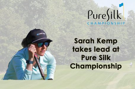 Korda lands two eagles,  but Aussie Sarah Kemp leads at Pure Silk