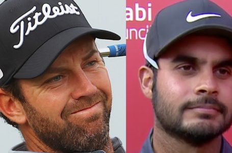 Shubhankar shoots 67 in tough conditions rises to 4th in Abu Dhabi; Jamieson leads