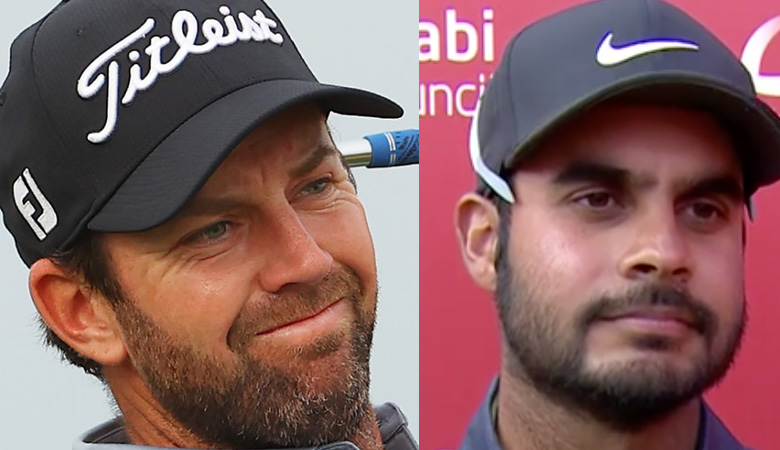 Shubhankar shoots 67 in tough conditions rises to 4th in Abu Dhabi; Jamieson leads