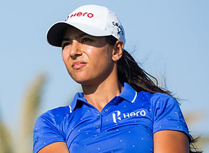 Tvesa yet to start second round; Aditi is 44th but has hole in one at Jabra Ladies