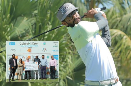 Kochhar plays steady to rally from 2-shot deficit to win Gujarat Open Golf