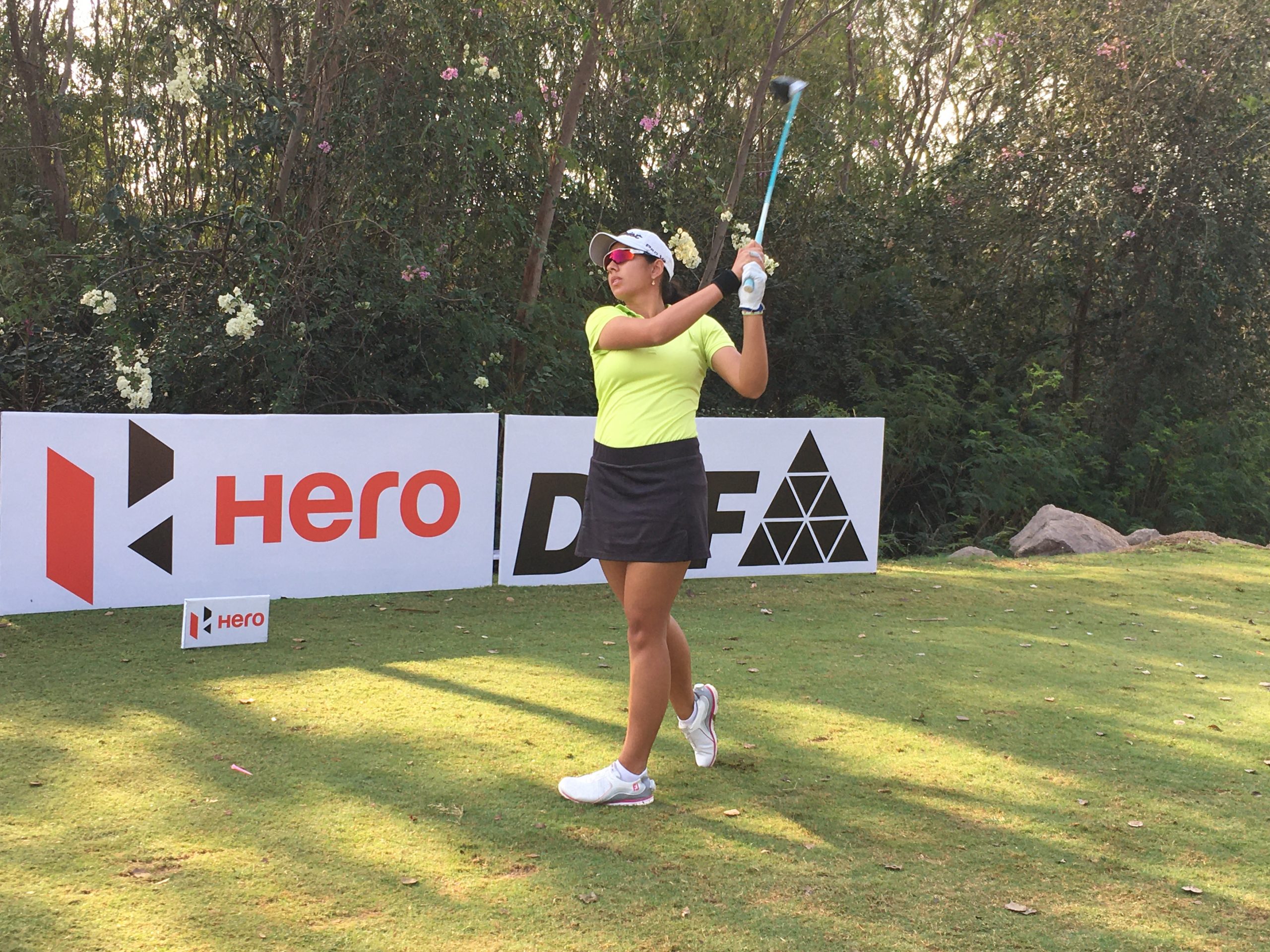 Career-best 66 gives Gaurika 5-shot lead on first day of Hero WPGT 2022
