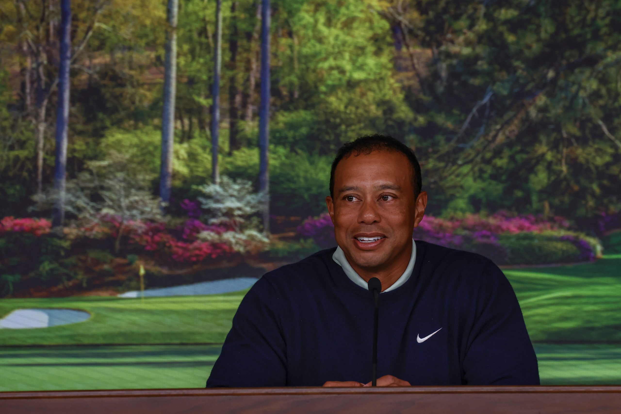 72 holes is a long road but Woods is ready to walk it, tee up and expects to win