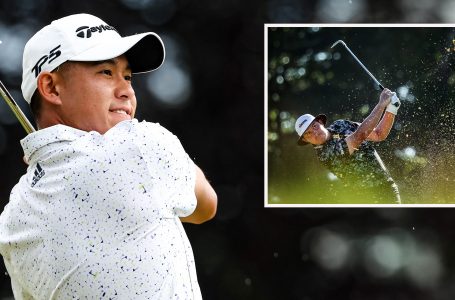 Morikawa takes a share of the lead with cancer survivor Dahmen at US Open; Mickelson misses cut