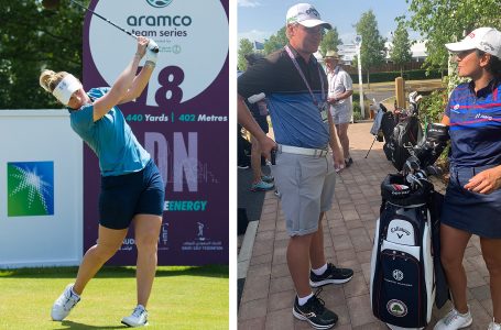 Tvesa rallies with a final birdie to make cut at Aramco Series London