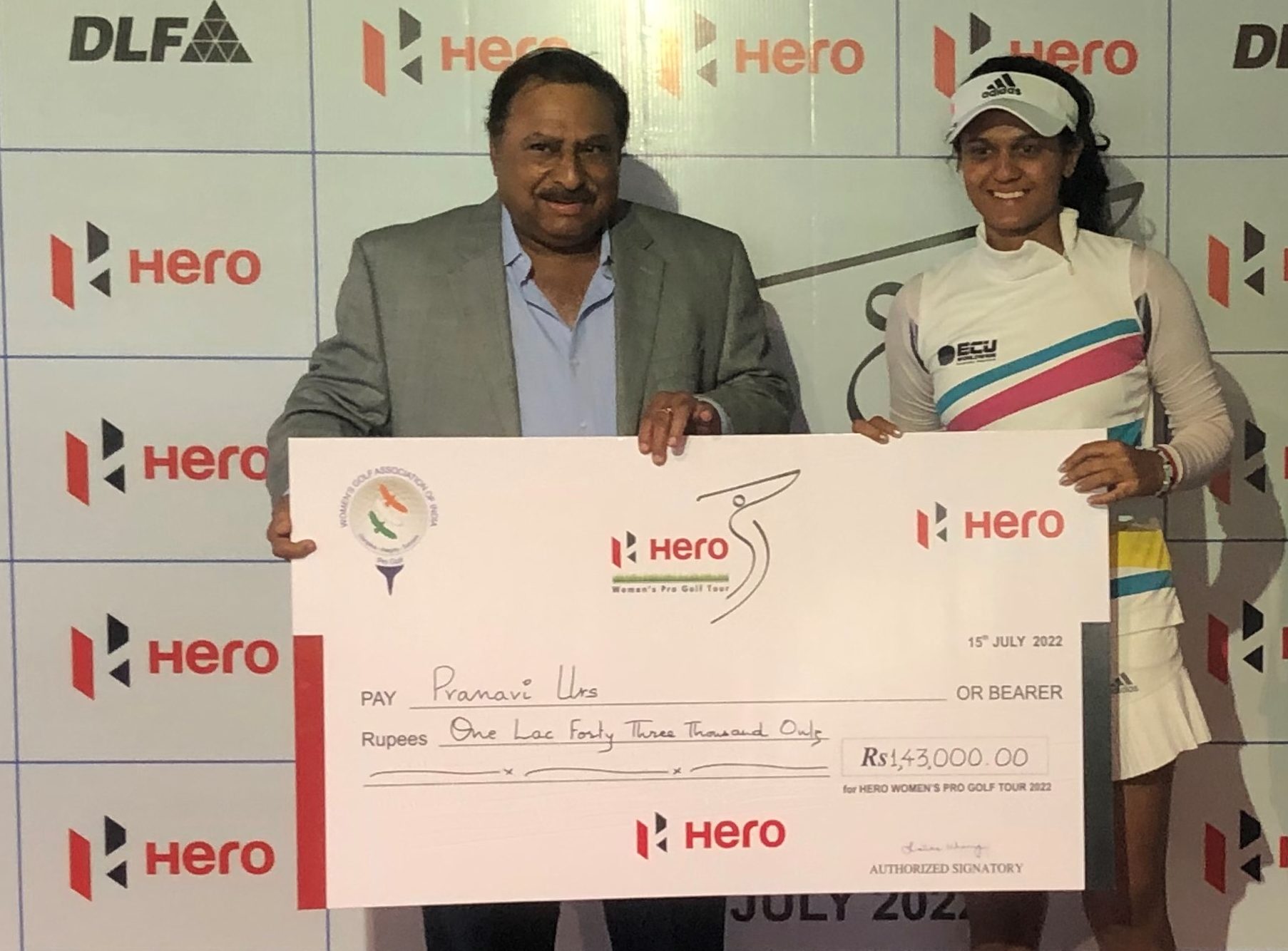 Pranavi keeps Seher at bay to win season’s 4th title on Hero WPGT