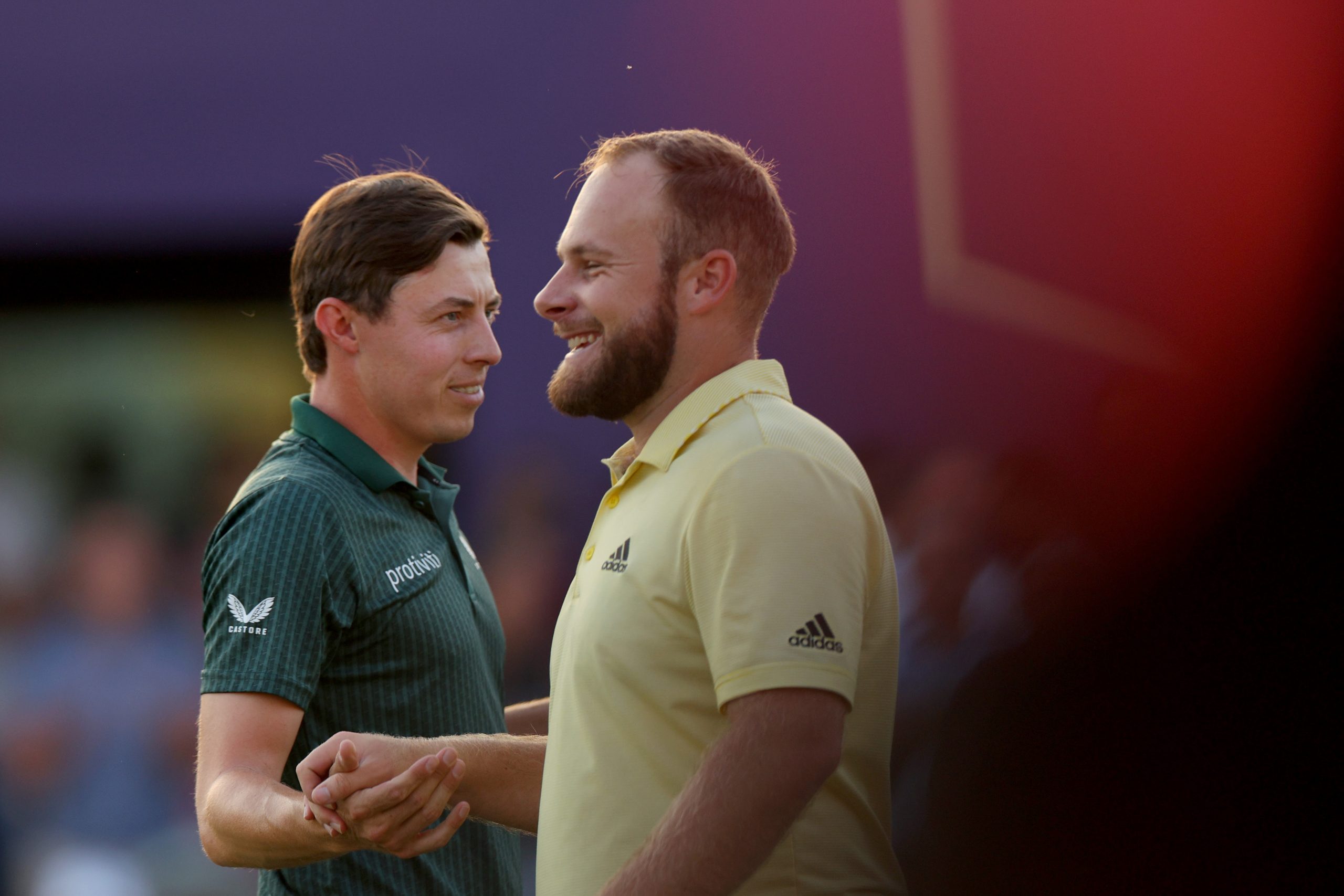 Fitzpatrick and Hatton, three clear of the pack in Dubai