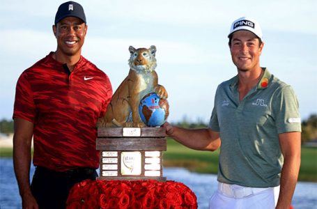 Defending champ Hovland expects no gifts from friend and housemate Morikawa at Hero World Challenge