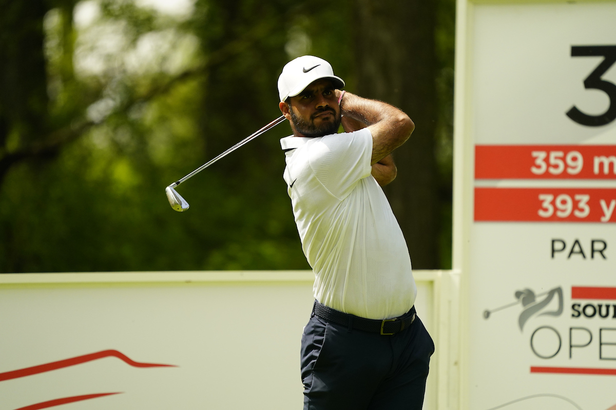Shubhankar Sharma off to a solid start in Belgium in DP World Tour