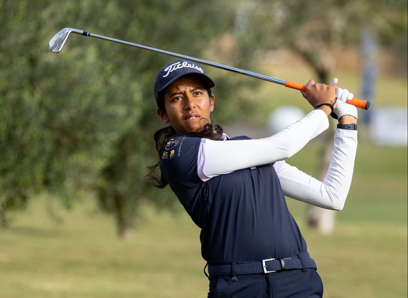 Avani fights back to card even par and stay in Top-10, Diksha 18th in Spain